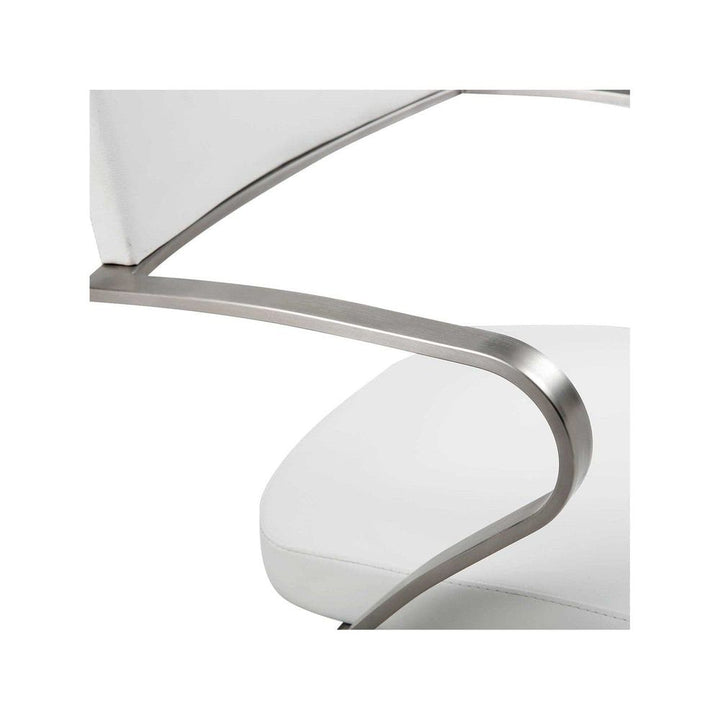 Zuri Barstool-Whiteline Modern Living-WHITELINE-BS1621P-TAU-Bar StoolsTaupe-7-France and Son