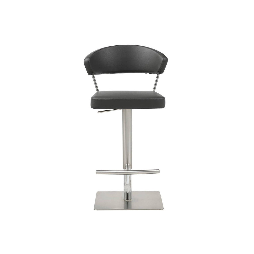 Maureen Barstool-Whiteline Modern Living-WHITELINE-BS1623P-DGRY-1-Bar StoolsDark Grey-3-France and Son