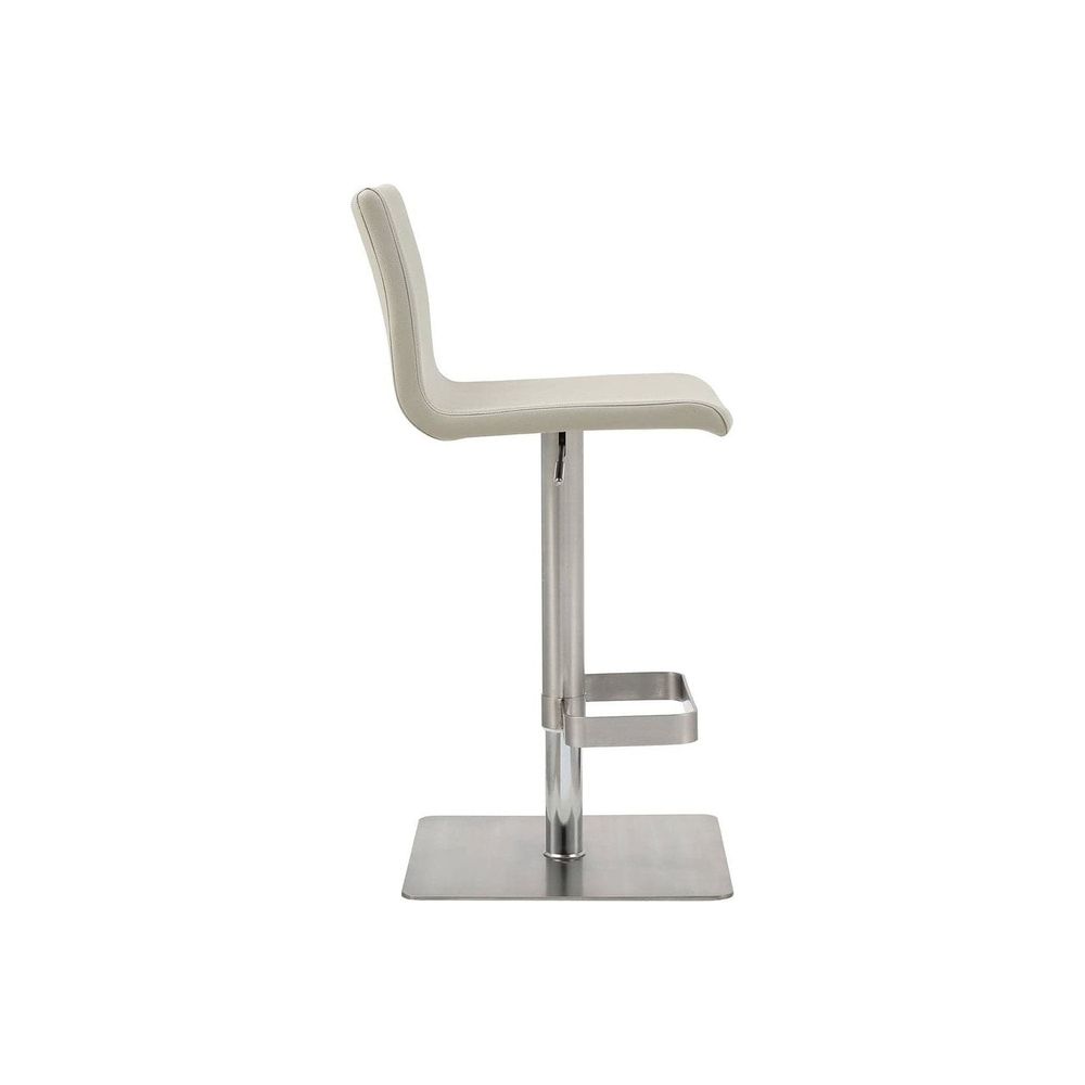 Watson Barstool-Whiteline Modern Living-WHITELINE-BS1626P-LGRY-Bar StoolsLight Grey-2-France and Son