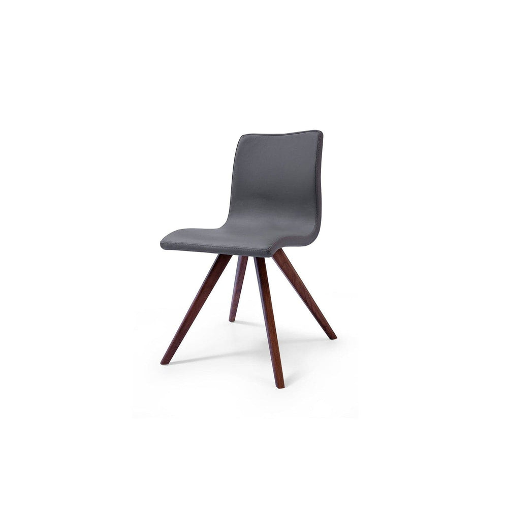 Olga Dining Chair-Whiteline Modern Living-WHITELINE-DC1243P-GRY-Dining ChairsGray-2-France and Son