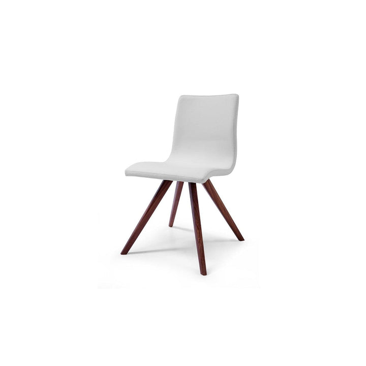 Olga Dining Chair-Whiteline Modern Living-WHITELINE-DC1243P-WHT-Dining ChairsWhite-5-France and Son