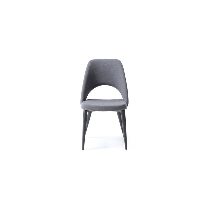 Audrey Dining Chair-Whiteline Modern Living-WHITELINE-DC1473-NVY-Dining Chairs-3-France and Son