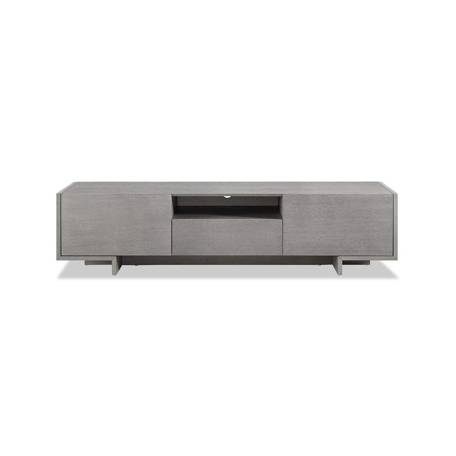 Noah TV Unit-Whiteline Modern Living-WHITELINE-EC1463-GRY-Media Storage / TV Stands-2-France and Son