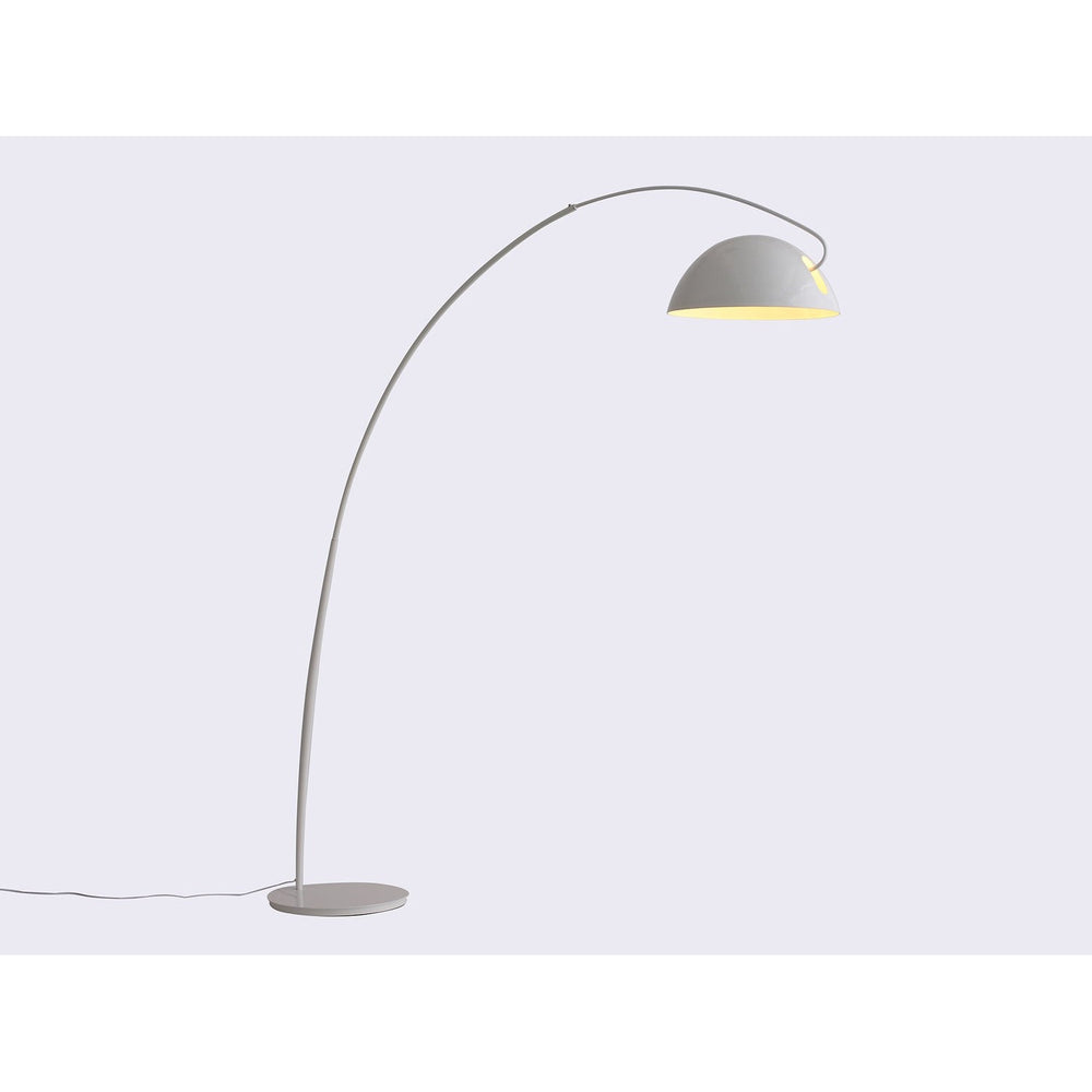 Calvin Floor Lamp-Whiteline Modern Living-WHITELINE-FL1490-WHT-Floor LampsWhite-2-France and Son