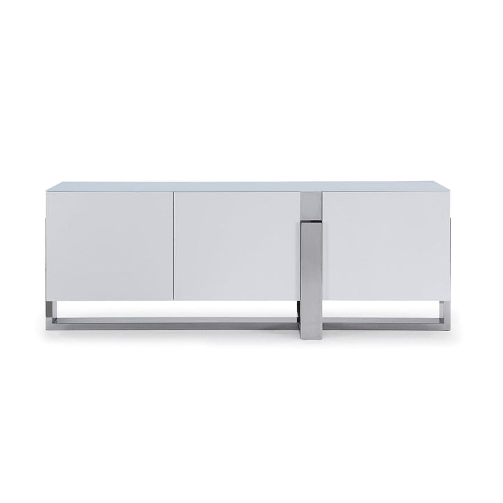 Blake Buffet-Whiteline Modern Living-WHITELINE-SB1439-WHT-Sideboards & Credenzas-1-France and Son