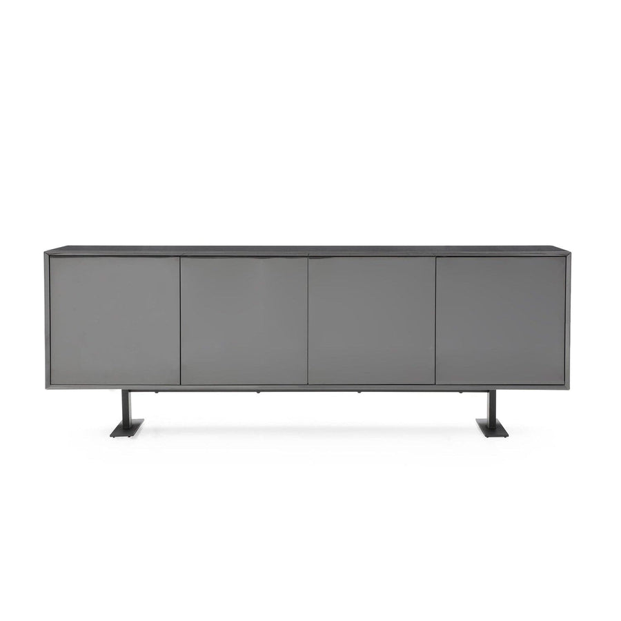 Densy Buffet-Whiteline Modern Living-WHITELINE-SB1650-DGRY-Sideboards & Credenzas-1-France and Son