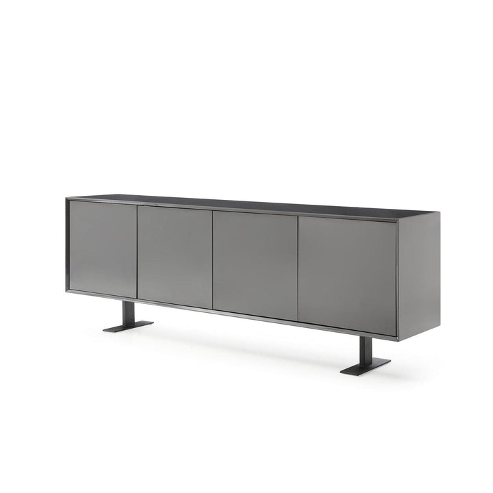 Densy Buffet-Whiteline Modern Living-WHITELINE-SB1650-DGRY-Sideboards & Credenzas-3-France and Son