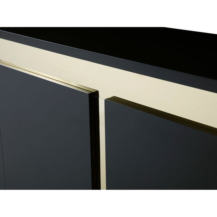 Sumo Buffet-Whiteline Modern Living-WHITELINE-SB1658-BLK-Sideboards & Credenzas-4-France and Son