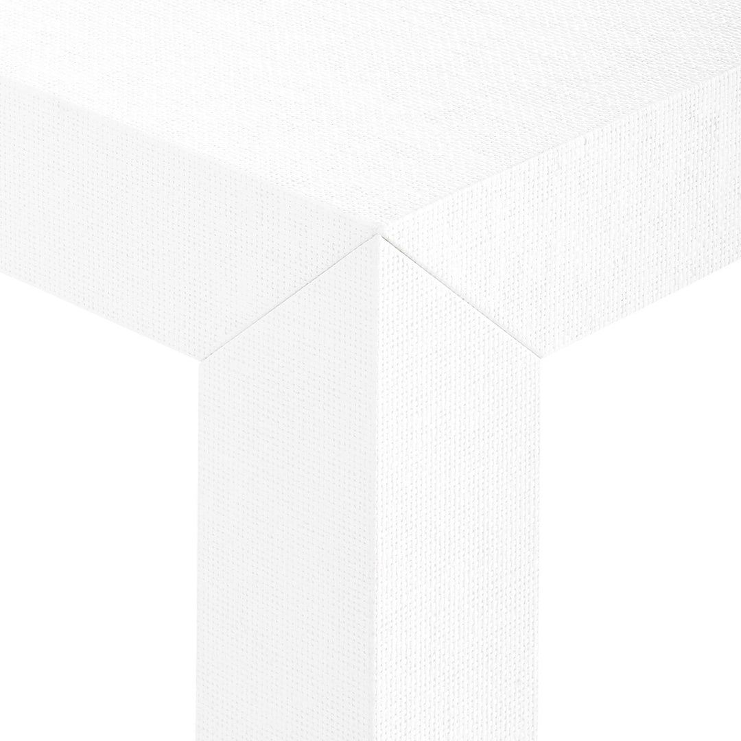 Parsons Side Table, Chiffon White