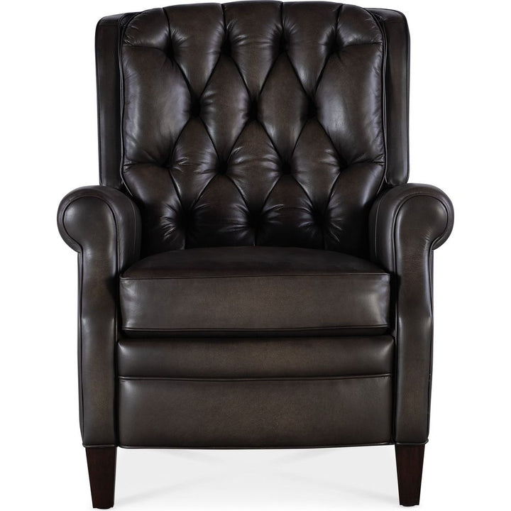 Lounge Chairs: Recliners Palmer Press Back Recliner - Grey