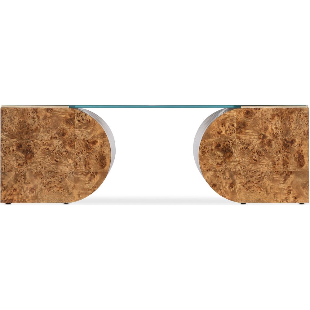 Coffee Tables Melange Burlesque Coffee Table - Medium Wood