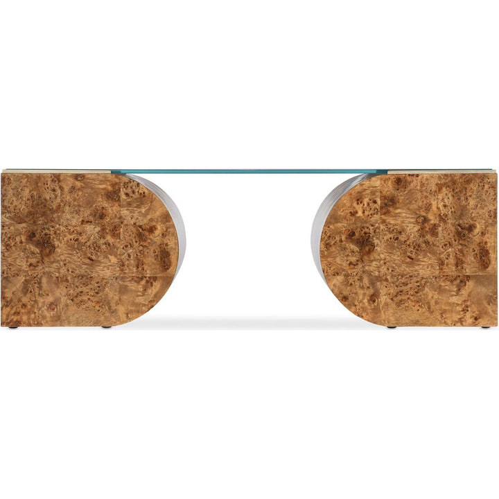 Coffee Tables Melange Burlesque Coffee Table - Medium Wood