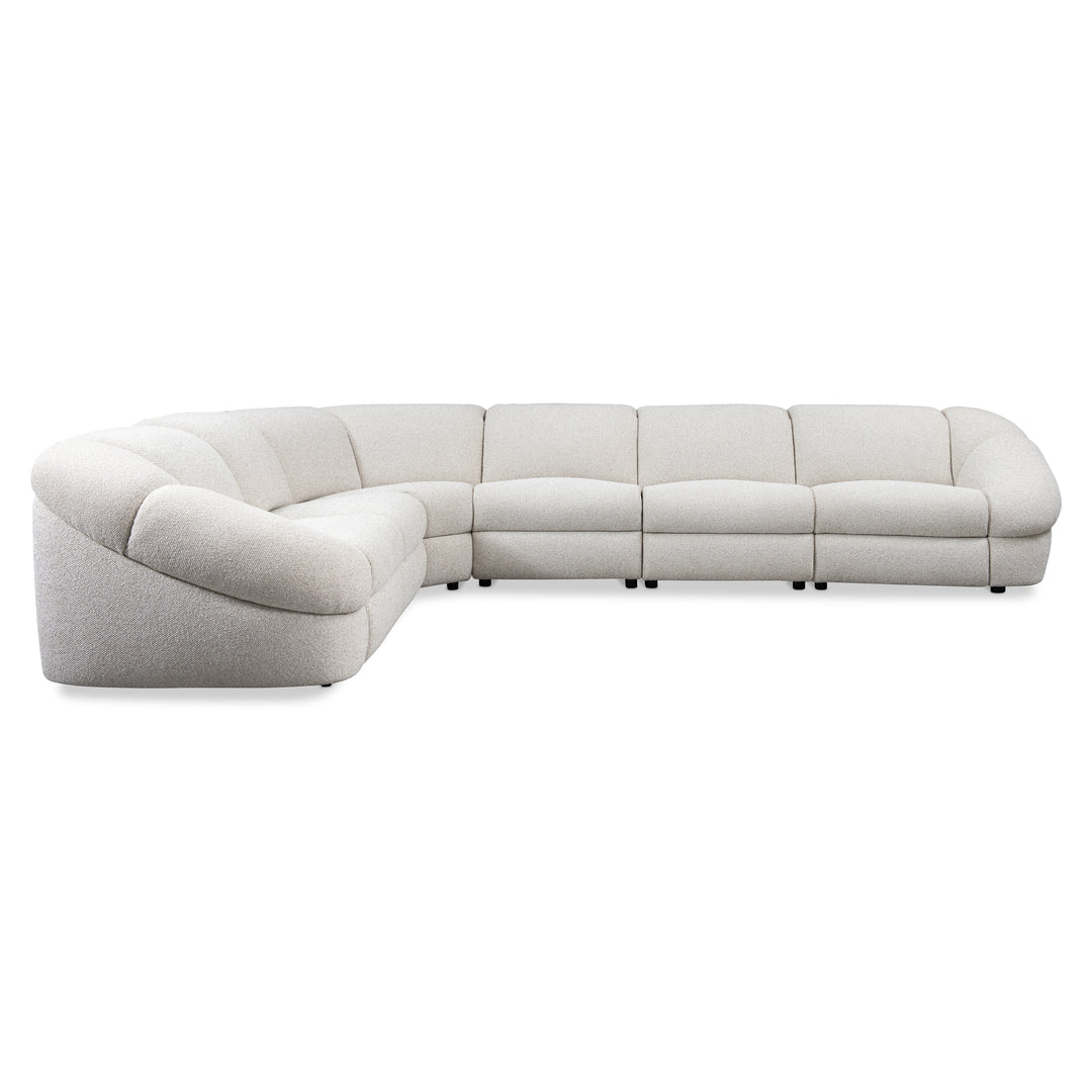 Massimo 6-Piece Fabric Power Motion Sectional Recliner