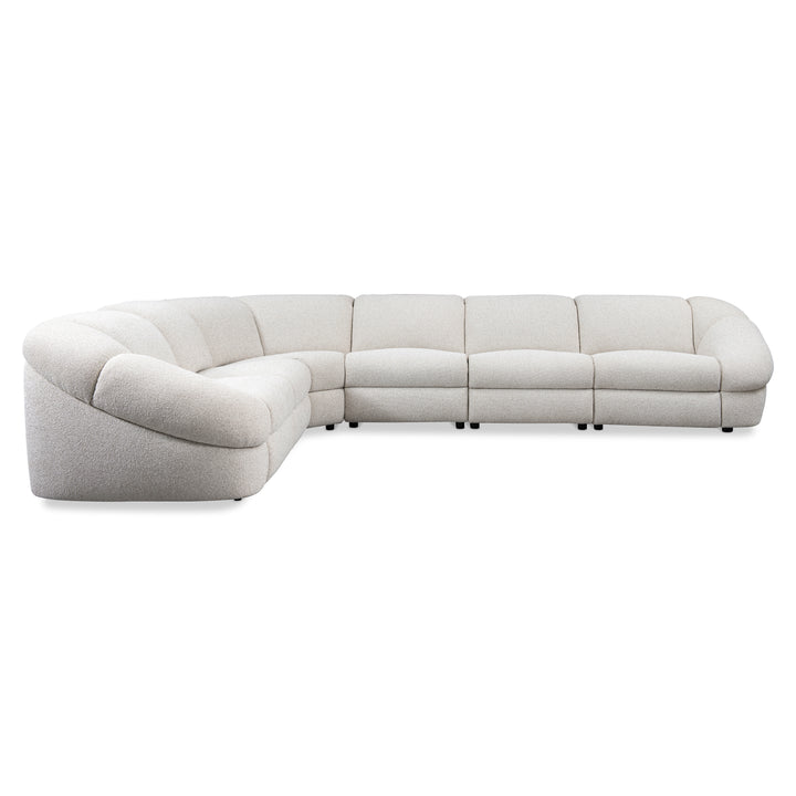 Massimo 6-Piece Fabric Power Motion Sectional Recliner