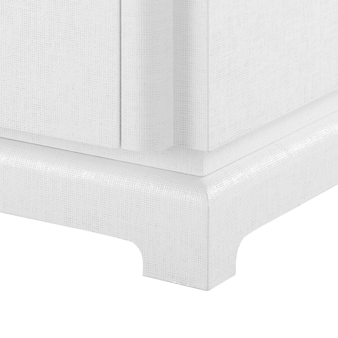 Pavel 3-Drawer Side Table, Chiffon White