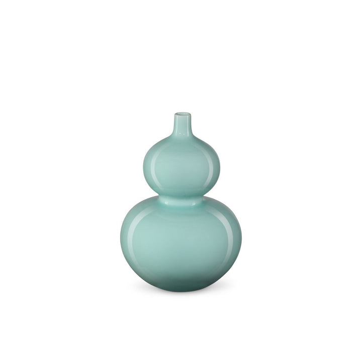 Celadon Double Gourd Green Vase