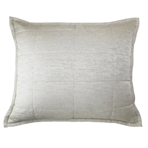 Stria Quilted Pillow-Ann Gish-ANNGISH-PWQT3625-PUM-Bedding36x25x2.5-Pumice-7-France and Son