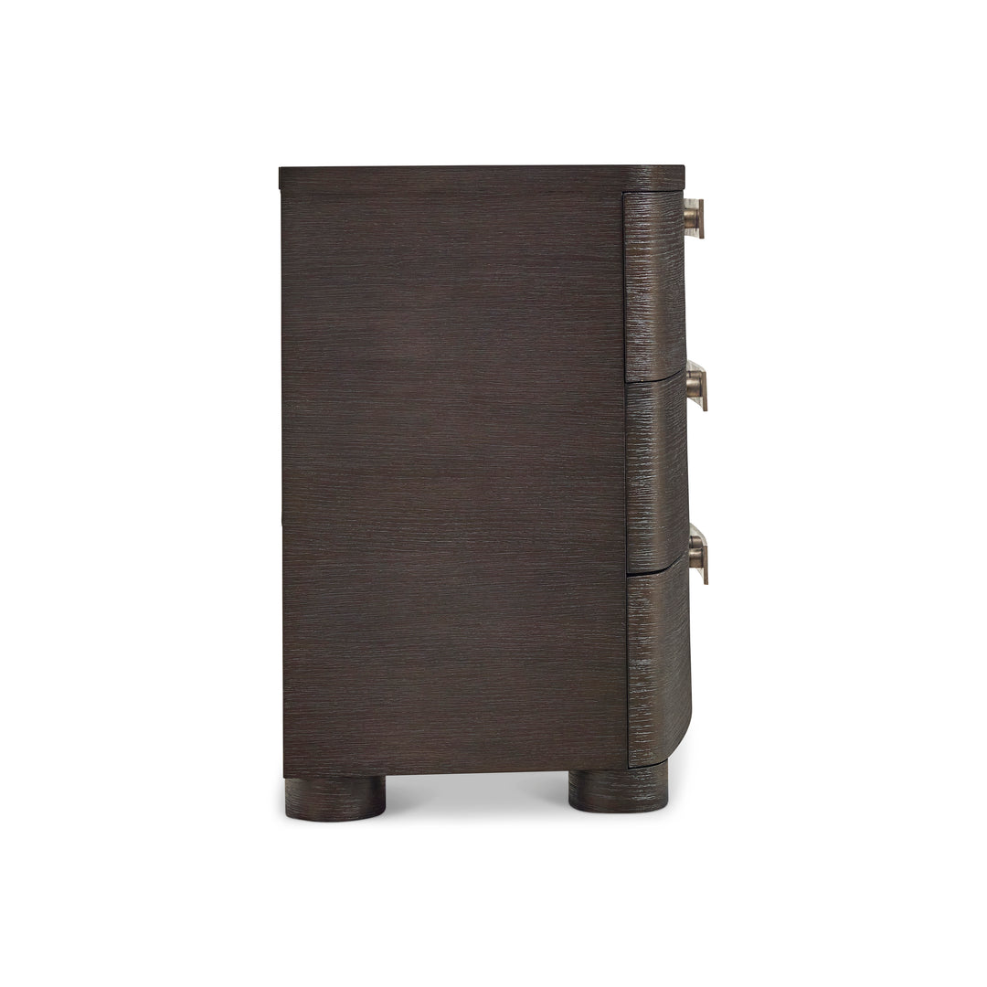 Geneve 3 Drawer Nightstand, 34"