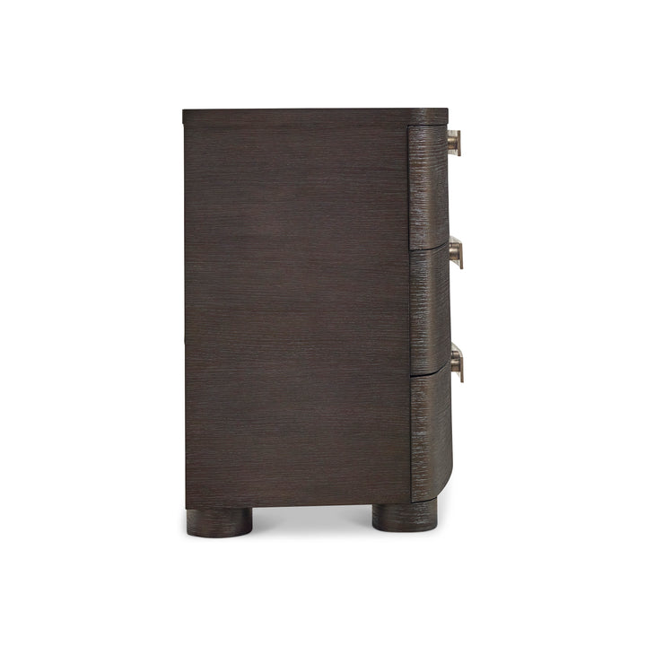 Geneve 3 Drawer Nightstand, 34"