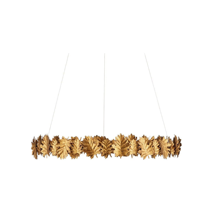 English Oak Chandelier