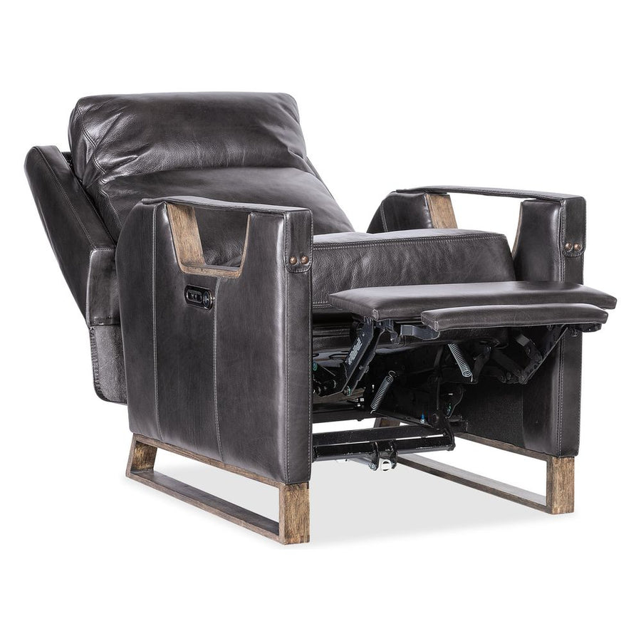 Lounge Chairs: Recliners Twilight Power Recliner w/Power Headrest - Black