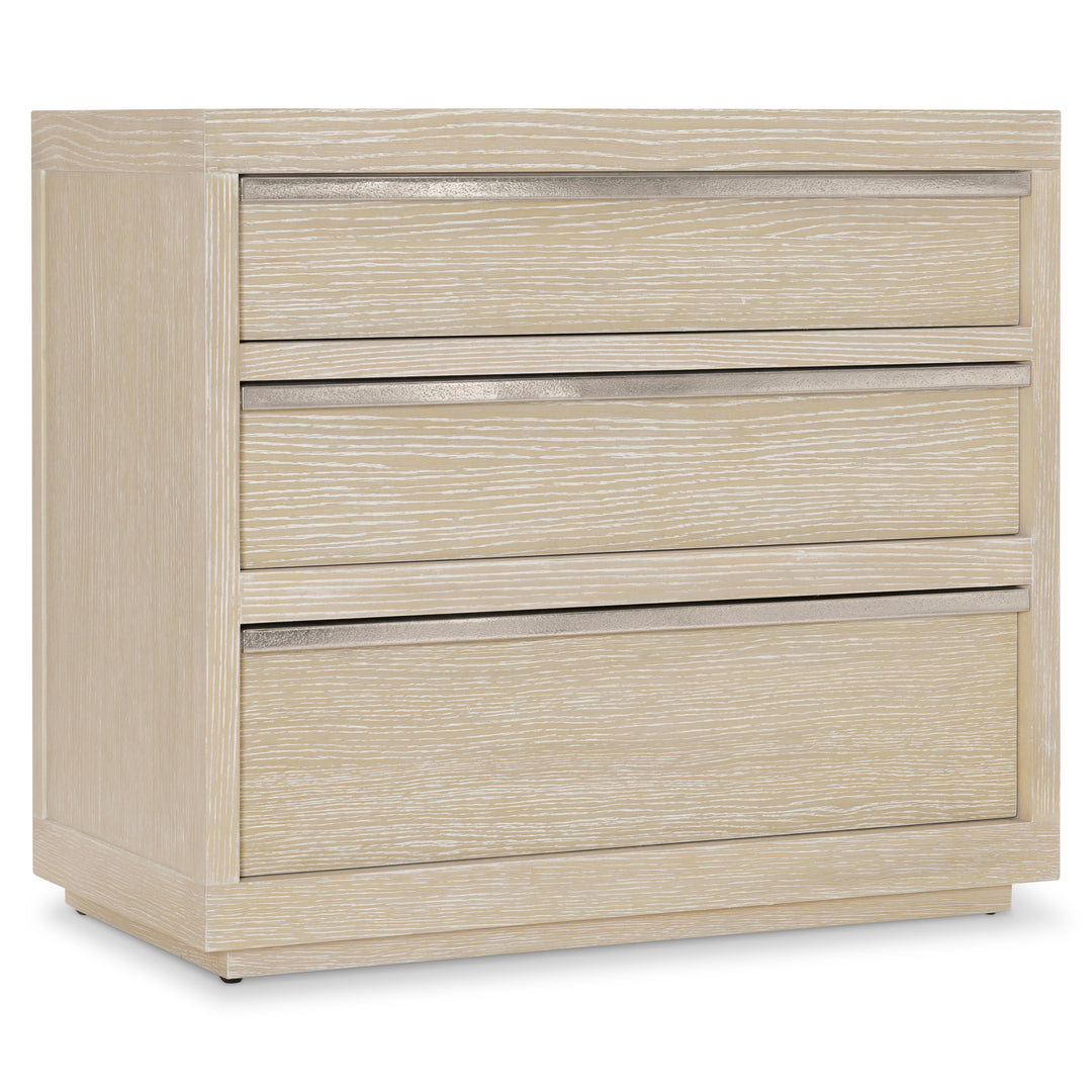 Solaria 3-Drawer Nightstand
