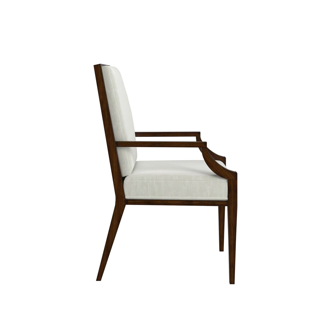 Eave Upholstered Arm Chair — Hazelnut