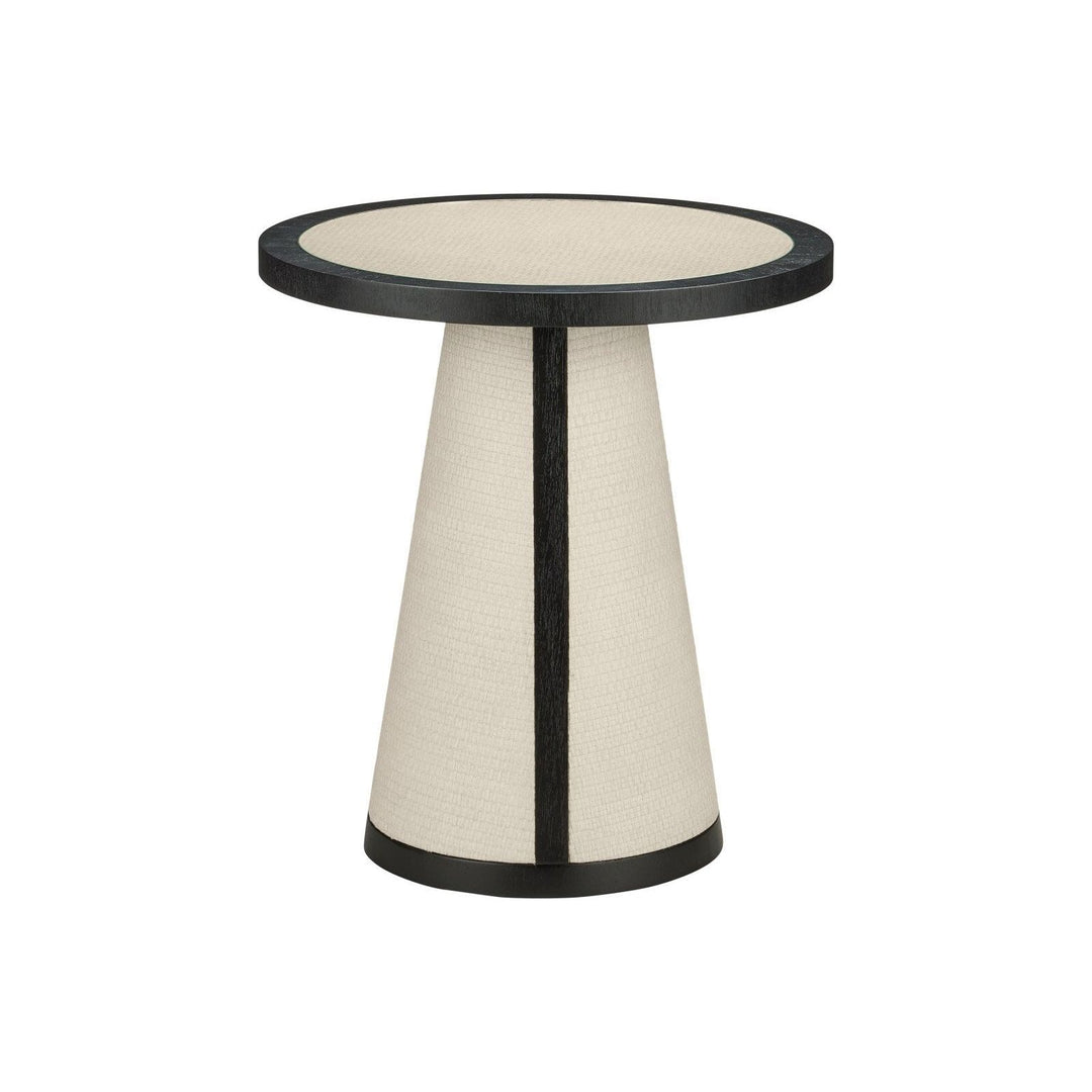 Deanna Raffia Accent Table