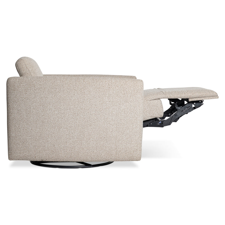Livvy Fabric Power Motion Swivel Chair
