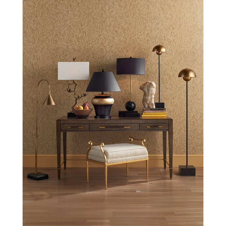 La Rue Brass Floor Lamp