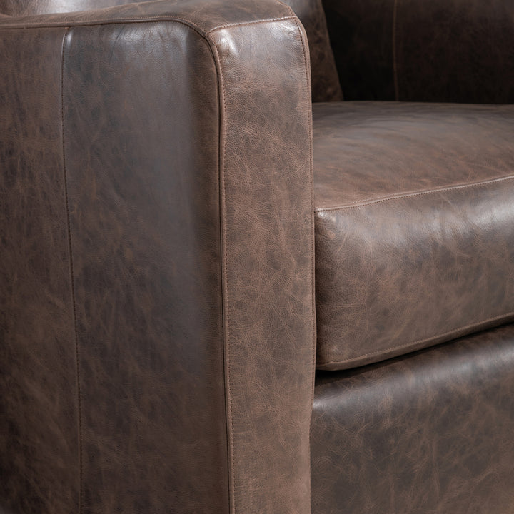Ventura Leather Swivel Chair