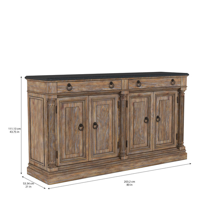 Architrave Buffet - Brown