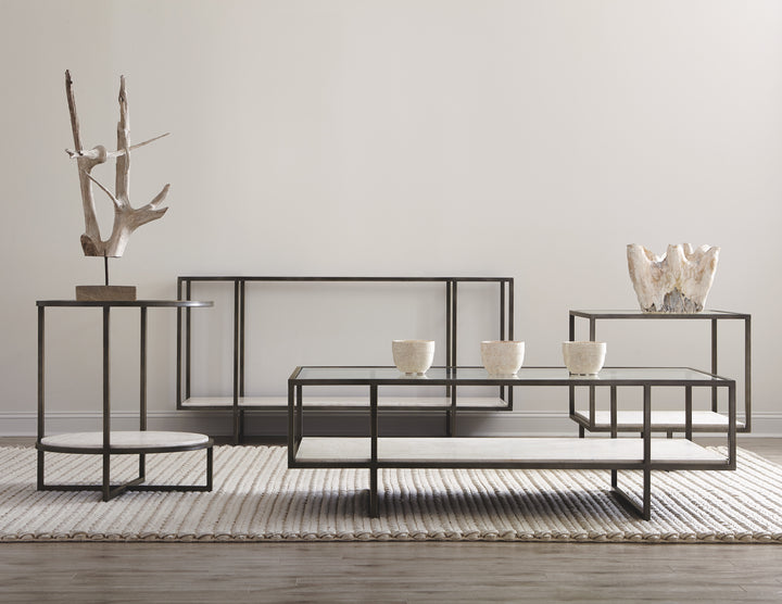 Harlow Metal Rectangular Cocktail Table