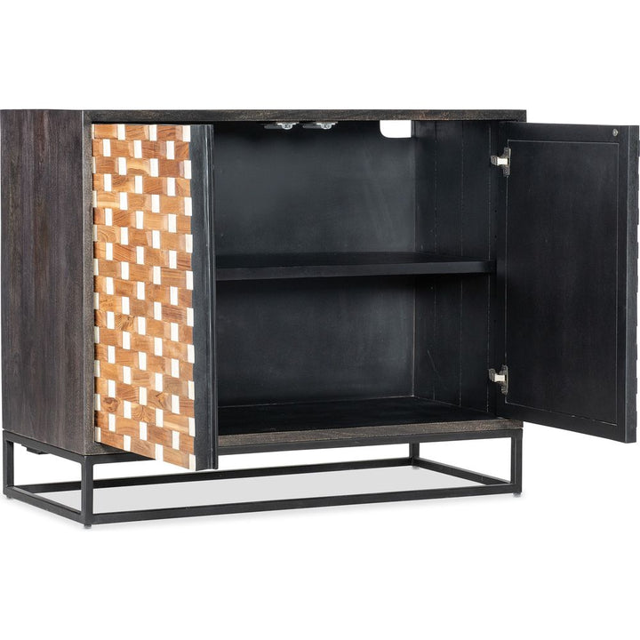 Sideboards & Credenzas Commerce and Market Weaver 2-Door Accent Chest - Blacks