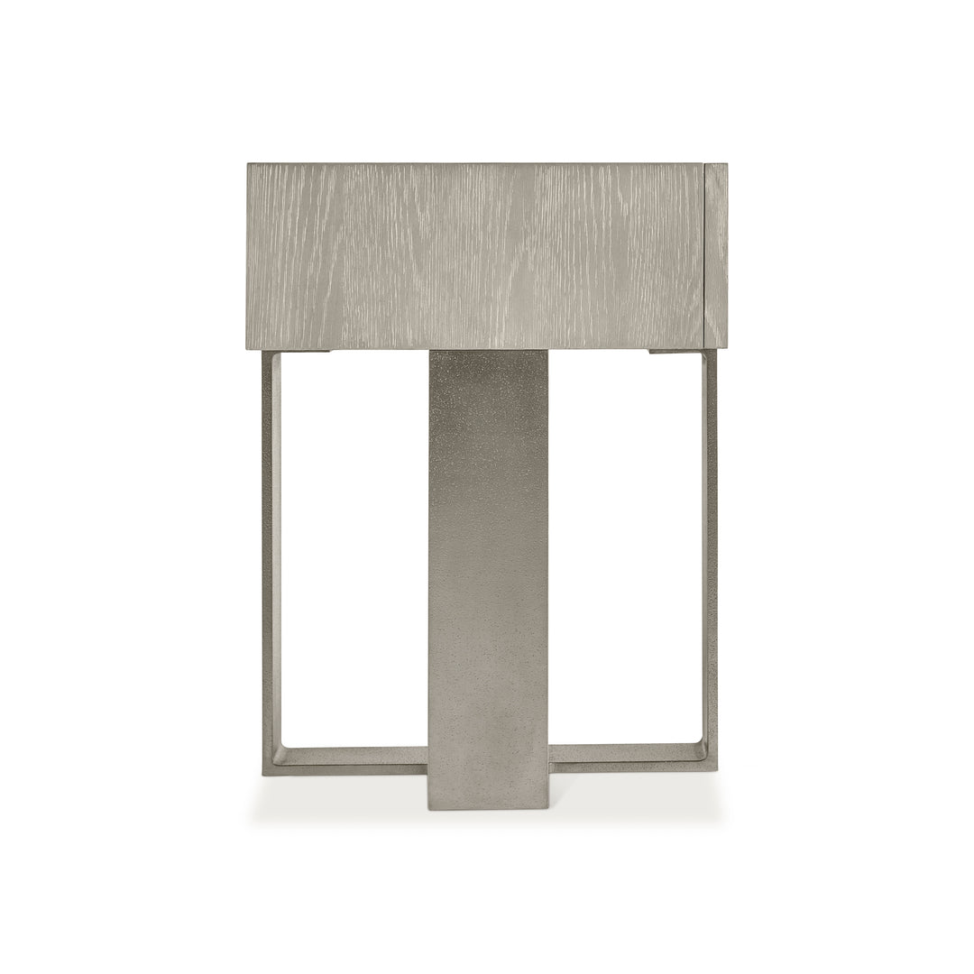 Tempo Metal Base Nightstand