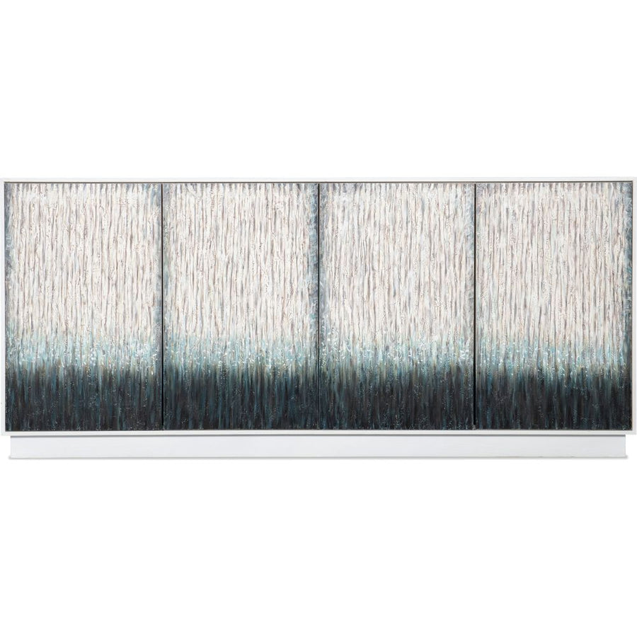 Sideboards & Credenzas Vibrance Mediterranean Entertainment Credenza - Whites/Creams/Beiges