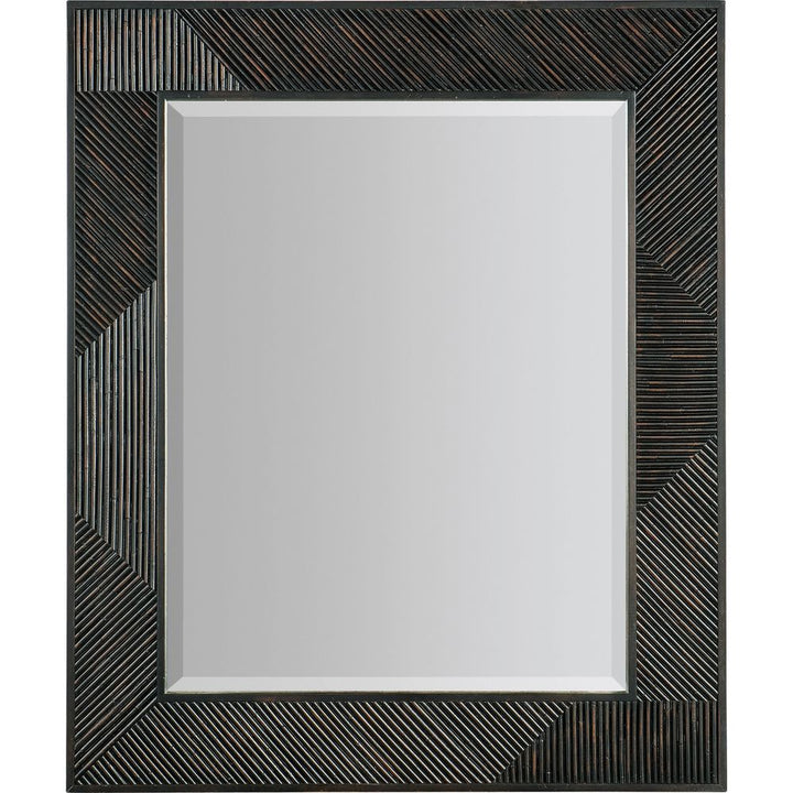 Wall Mirrors Retreat Landscape Mirror - Dark Wood