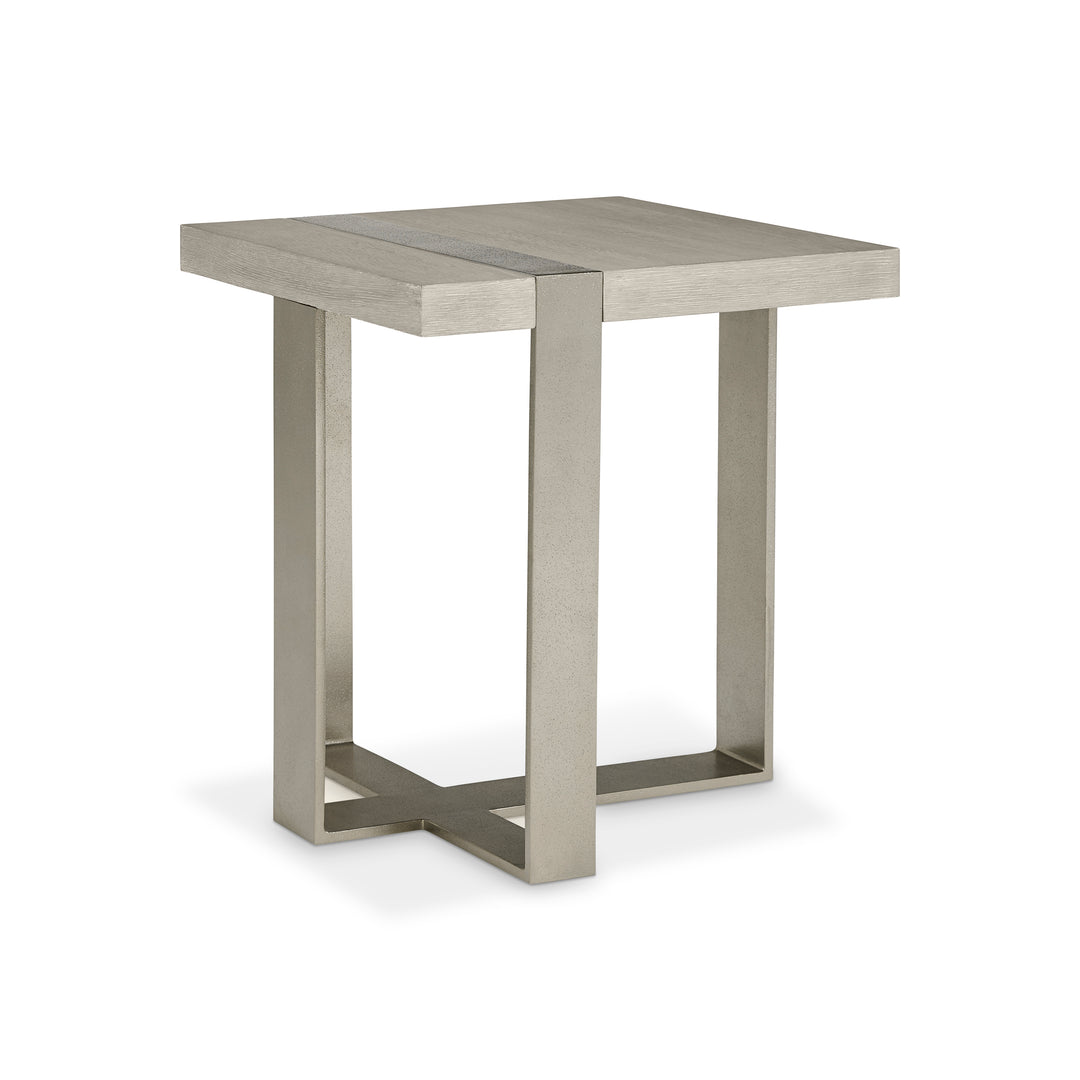 Tempo Metal Base Side Table