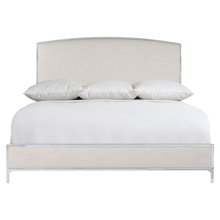 Silhouette Upholstered King Panel Bed