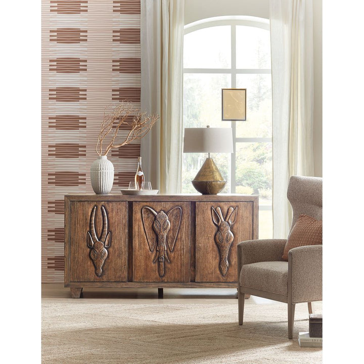 Sideboards & Credenzas Commerce & Market Safari Credenza - Medium Wood
