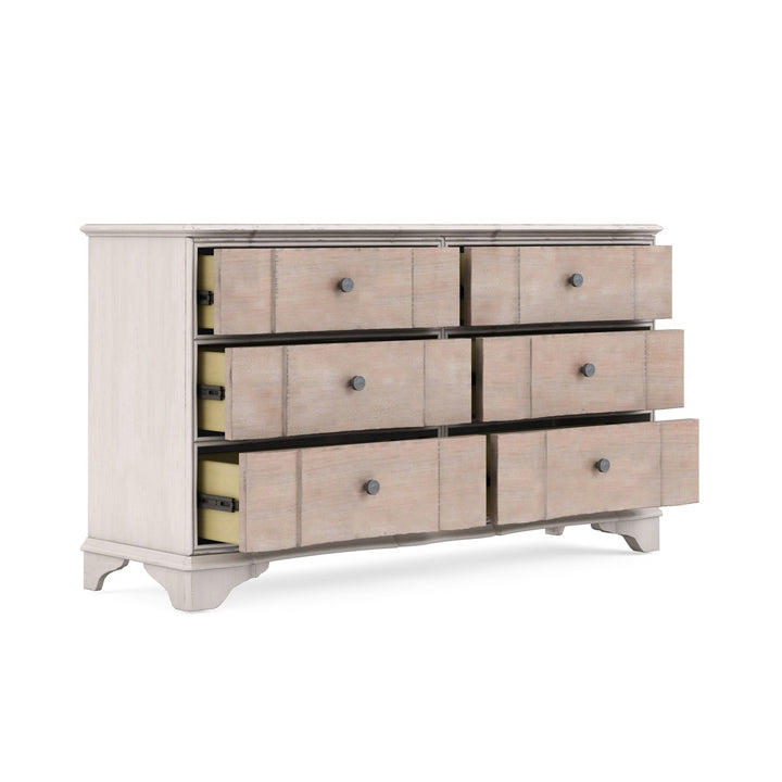 Alcove Dresser - Brown, White