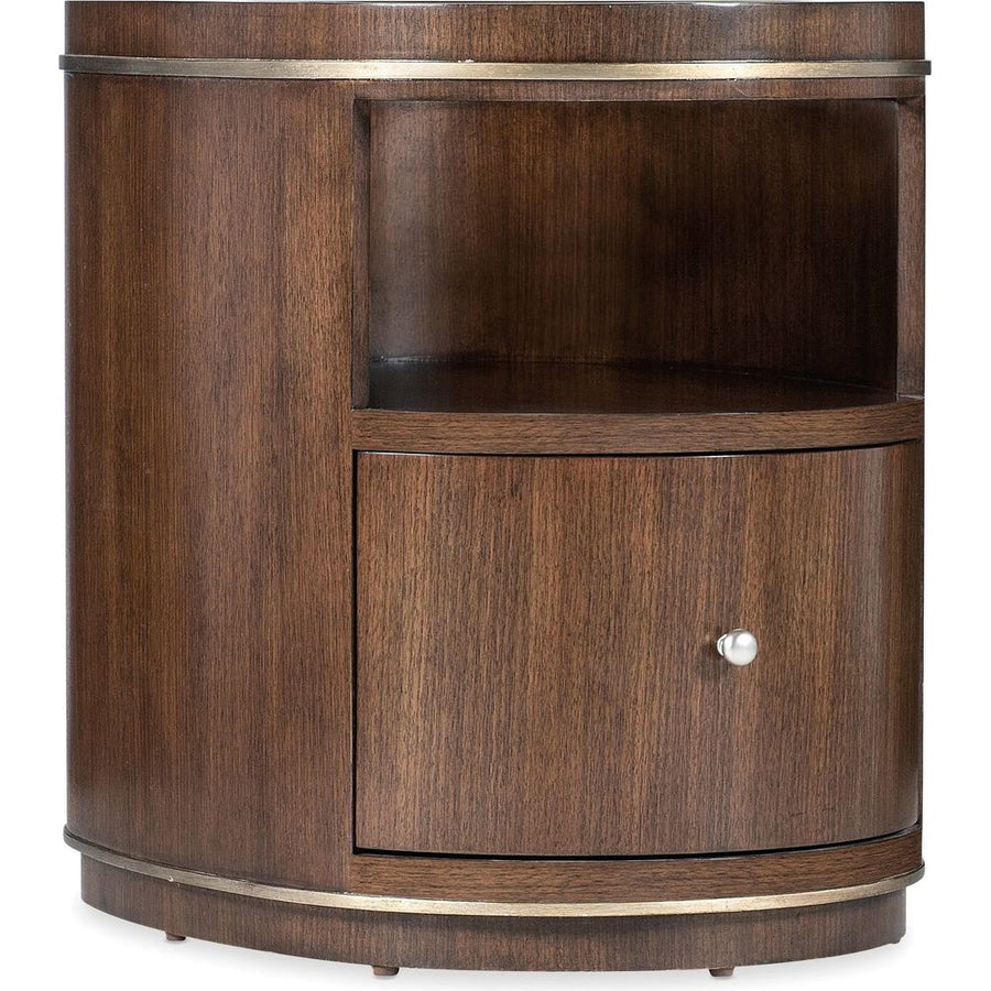 Side Tables Melange Contours Side Table - Dark Wood