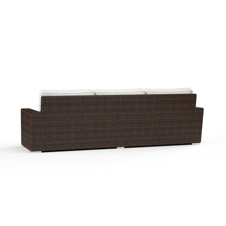 Outdoor Sofas and Sectionals Montecito Sofa in Canvas Flax w/ Self Welt