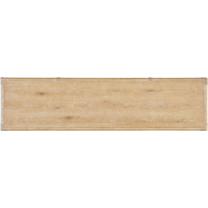 Solace Pole Rattan Sideboard - Light Wood