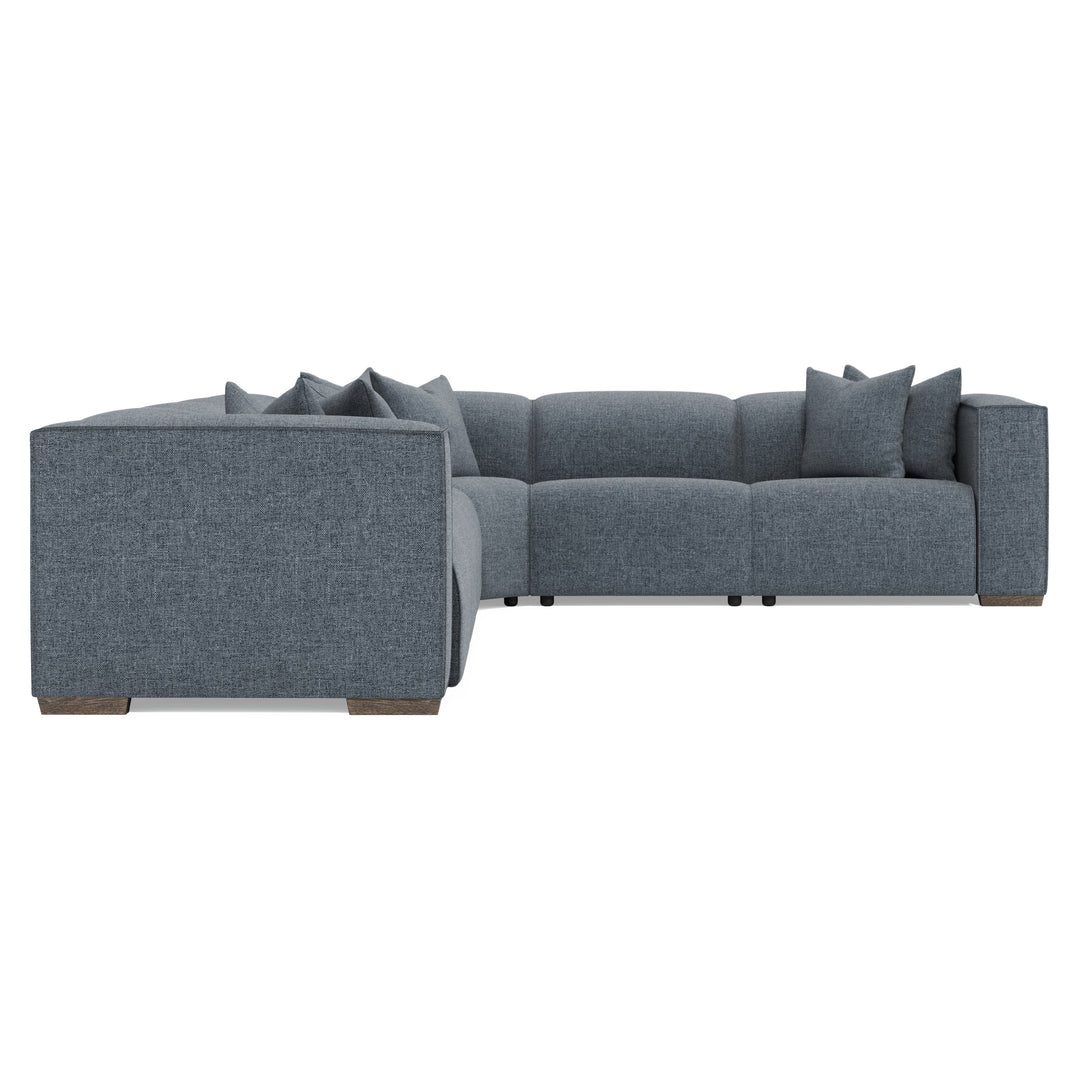 Bliss Fabric 6 Piece Power Motion Sectional Recliner