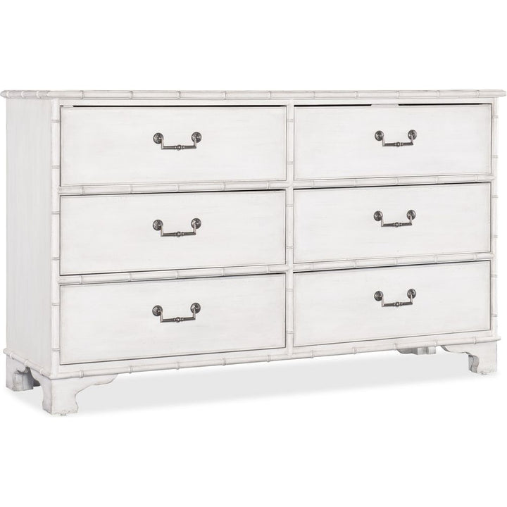 Dressers & Chests Theodore Six-Drawer Dresser - Whites/Creams/Beiges
