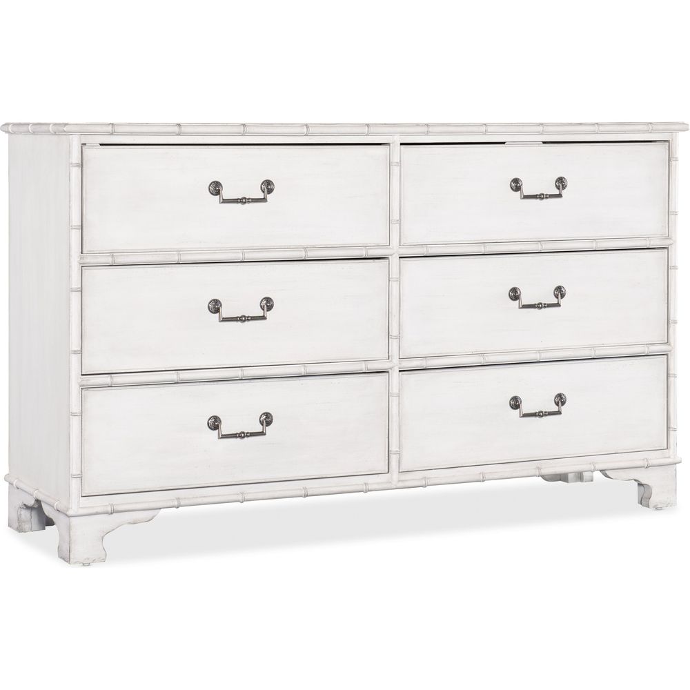 Dressers & Chests Theodore Six-Drawer Dresser - Whites/Creams/Beiges