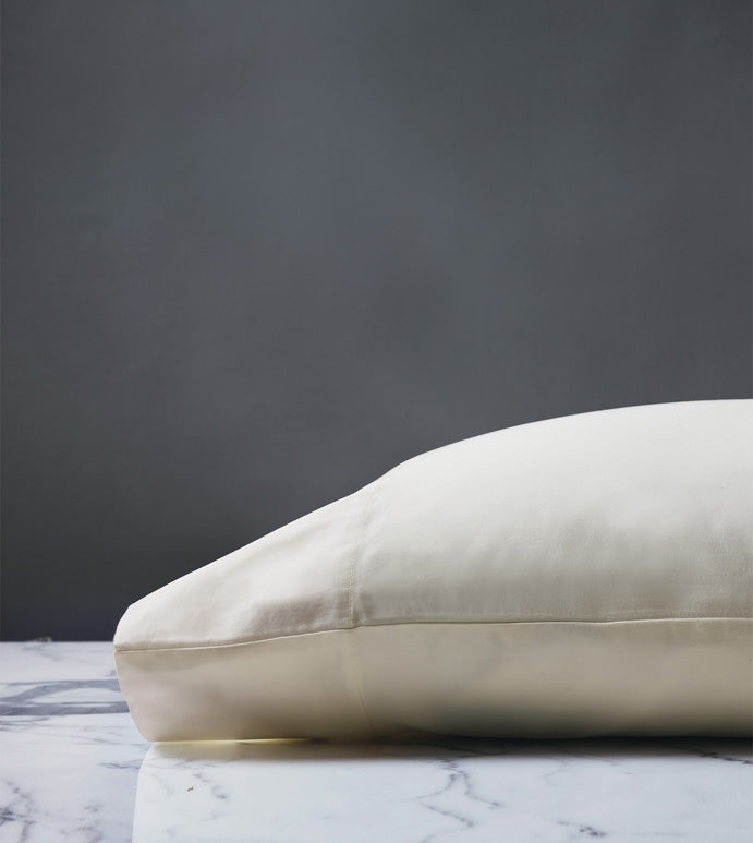 ROMA LUXE IVORY PILLOWCASE-Eastern Accents-EASTACC-QNS-1-IV-PillowsIvory-2-France and Son