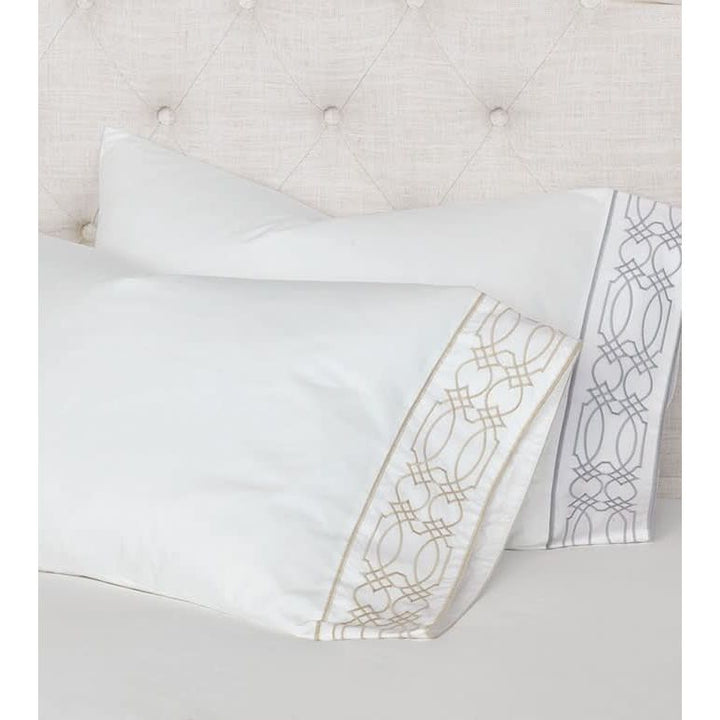 Nirvana Embroidered Border Pillowcase