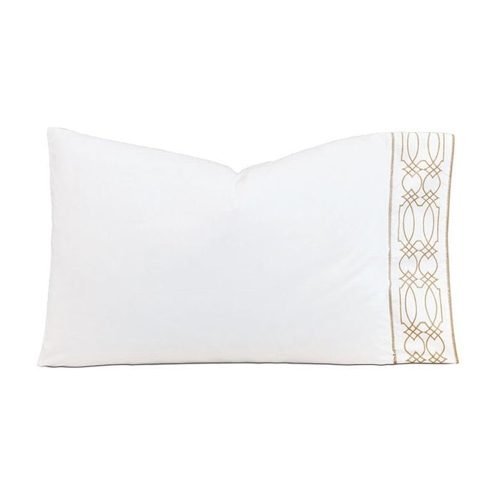 Bedding: Pillowcases Nirvana Embroidered Border Pillowcase